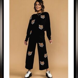 Dressed in LALA Fierce Female Knit Playsuit